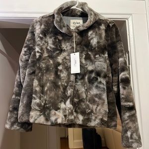Dylan plush snap jacket
